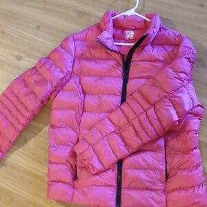 32 Degrees Heat Womens XL Puffer Jacket in Bright Pink
